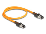 DeLOCK 80413 netværkskabel Orange 5 m Cat6a S/FTP (S-STP)