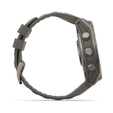 Garmin fēnix 9 3,56 cm (1.4") AMOLED 51 mm Digital 454 x 454 pixel Berøringsskærm Titanium Wi-Fi GPS (satellit)
