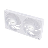 Akasa VEGAS A24 Computerkabinet, Processor Ventilator 12 cm Hvid 1 stk