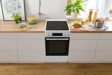 Gorenje GEC5C41WG Fritstående komfur Elektrisk Keramisk Hvid