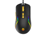 Tracer HORNET 87 tastatur Mus inkluderet Spil USB QWERTY Engelsk Sort, Gul