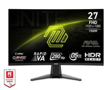MSI MAG 276CXF computerskærm 68,6 cm (27") 1920 x 1080 pixel Fuld HD LCD Sort
