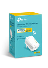 TP-Link TL-WPA4220 Power Line netværksadapter 600 Mbit/s Ethernet LAN Wi-Fi Hvid 1 stk