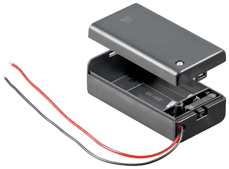 Goobay 48171 batteriholder og tryklås 1 9V