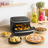 Tefal Easy Fry XL Surface FW4018E0 frituregryde Enkelt Enkeltstående 2200 W Varmluftsteger Sort