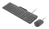 Lenovo GX31R09775 tastatur Mus inkluderet Hjemme/kontor USB US engelsk Grå