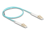 DeLOCK 88079 InfiniBand og fiberoptisk kabel 1 m LC Turkisfarve