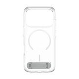 PanzerGlass CARE™ by ® Kickstand Case Transparent m. Hvid MagSafe iPhone 18 Pro | 17 Pro