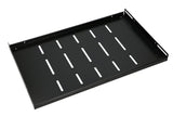 Extralink SHELF 1U FOR WALL CABINETS 19\" 300MMX1U BLACK Stativhylde