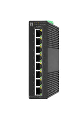 LevelOne IGS-2108P netværksswitch Administreret L2 Gigabit Ethernet (10/100/1000) Strøm over Ethernet (PoE) Sort