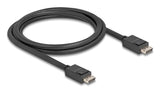 DeLOCK 81175 DisplayPort kabel 1,8 m Sort