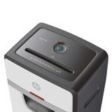 HP OneShred 24CC papirmakulator Delvist makulering 65 dB 22 cm Hvid, Sort