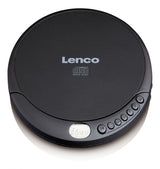 Lenco CD-010 CD-afspiller Sort Bærbar CD-afspiller