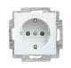 Busch-Jaeger 2CKA002013A5483 stikkontakt Type F Hvid