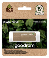 Goodram UME3 Eco Friendly USB-nøgle 16 GB USB Type-A 3.2 Gen 1 (3.1 Gen 1) Brun
