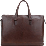 Cirafon DZ-1052-R1 taske og etui til laptop 39,6 cm (15.6") Mappe Brun