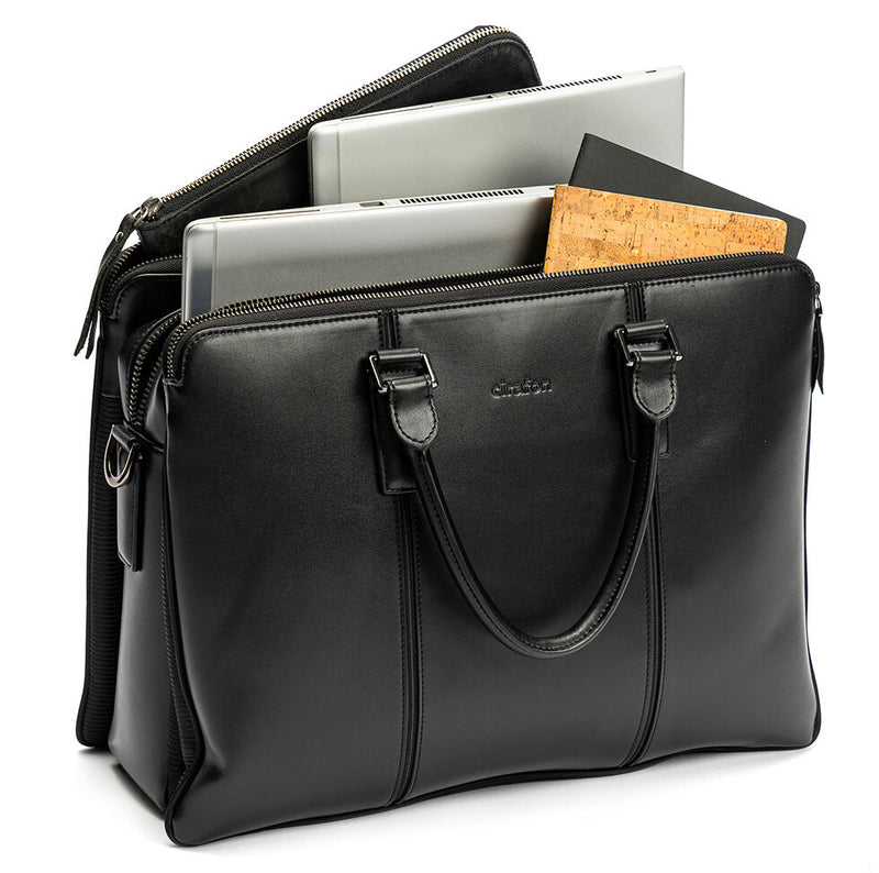 Cirafon SPM-1007R4 taske og etui til laptop 38,1 cm (15") Mappe Sort
