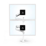 Ergotron LX Series LX Dual Stacking Arm 101,6 cm (40") Skrivebord Hvid