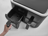 Fritel SnackTastic 8480 DUO Dobbelt 9 L Enkeltstående 2400 W Varmluftsteger Sort
