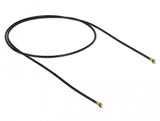 DeLOCK 89645 koaxial kabel 1.13 0,4 m MHF IV/ HSC MXHP32 Sort, Guld