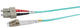 Prokord OM3-LCSC-10 InfiniBand og fiberoptisk kabel 10 m LC SC Teal