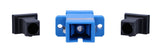 Extralink ADAPTER SC/PC SC/UPC SM SIMPLEX BLUE - Adapter fiber adapter SC/UPC 2000 stk Blå