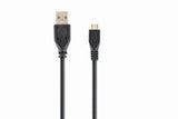 Gembird CCP-MUSB2-AMBM-0.5M USB-kabel USB 2.0 0,5 m USB A Micro-USB B Sort