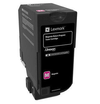 Lexmark 74C20M0 tonerpatron 1 stk Original Magenta