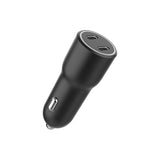Gembird TA-UC-C2PD40-CAR-01 oplader til mobil enhed Universel Sort Cigartænder Hurtig opladning Automatisk
