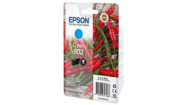 Epson 503 blækpatron 1 stk Original Standard udbytte Blå