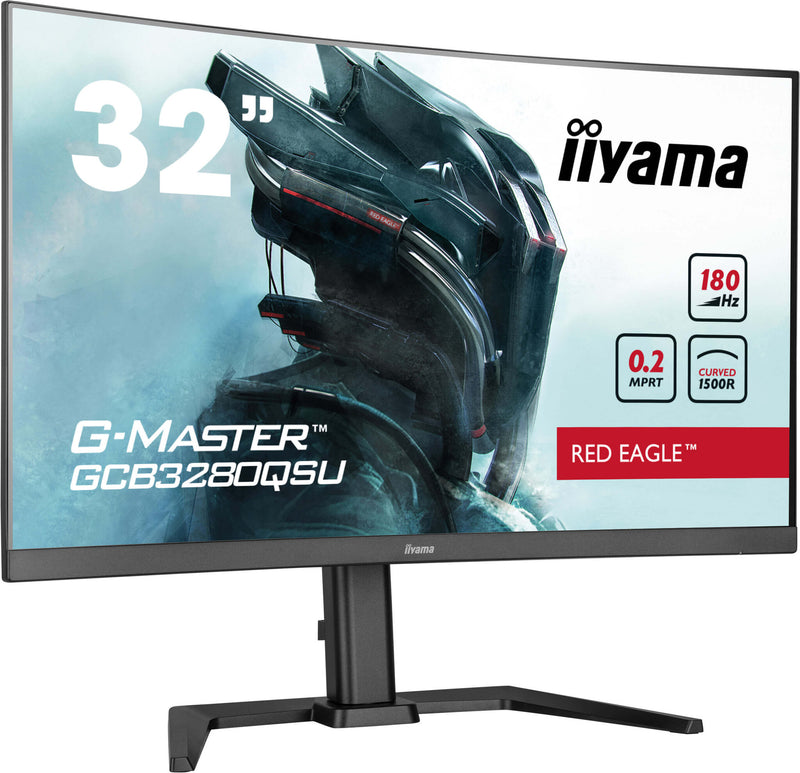 iiyama G-MASTER GCB3280QSU-B2 computerskærm 80 cm (31.5") 2560 x 1440 pixel Dual QHD LED Sort
