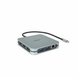 DICOTA D32057 interface hub USB Type-C 10000 Mbit/s Sølv