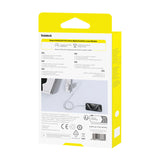 Baseus P10377704213-00 USB-kabel USB 3.2 Gen 1 (3.1 Gen 1) 1 m USB C 0,48 Gbit/sek. 100 W Hvid