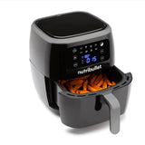 NutriBullet XXL Digital Air Fryer Enkelt 7 L Enkeltstående 1800 W Varmluftsteger Sort