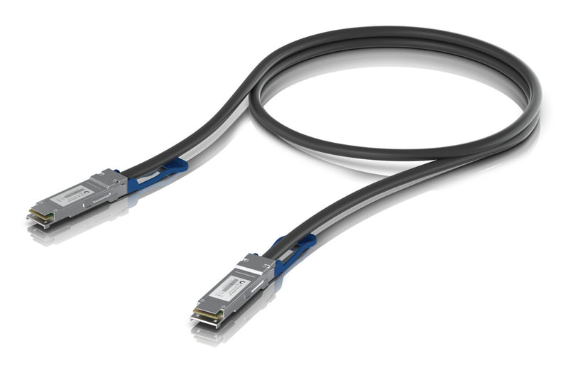 Ubiquiti UACC-DAC-QSFP28-0.5M InfiniBand og fiberoptisk kabel 0,5 m Sort