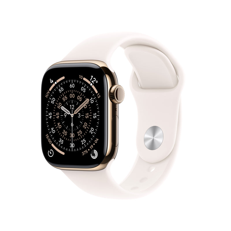 Apple Watch Series 11 OLED 46 mm Digital 416 x 496 pixel Berøringsskærm 5G Titanium Wi-Fi GPS (satellit)