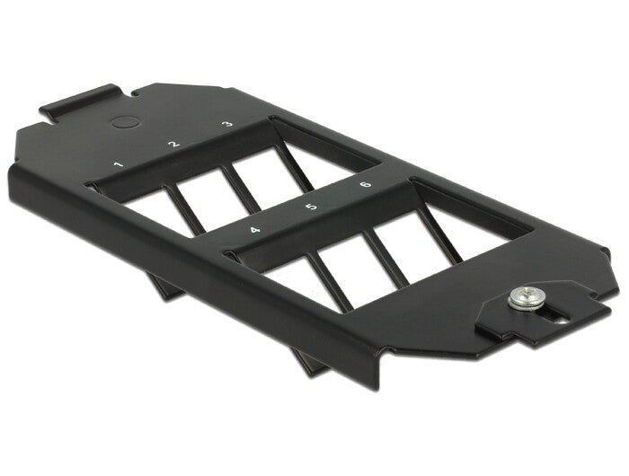 DeLOCK 86280 monteringssæt Sort Metal