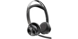 HP Poly Voyager Focus 2-M USB-C-C Headset USB-C/A Adapter Charging Stand
