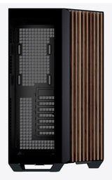 APNX V1-W-BK-v1 Midi Tower Sort, Træ
