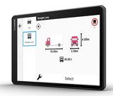 Garmin dēzl LGV1020 navigator Fastgjort 25,6 cm (10.1") TFT Berøringsskærm 554 g Sort