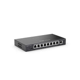Ruijie Networks RG-ES209GC-P netværksswitch Administreret Gigabit Ethernet (10/100/1000) Strøm over Ethernet (PoE) Sort