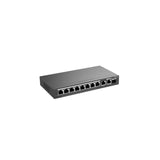 Ruijie Networks RG-ES210GS-P netværksswitch Administreret L2 Gigabit Ethernet (10/100/1000) Strøm over Ethernet (PoE) Sort