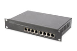 Digitus DN-95331 netværksswitch Administreret L2+ Gigabit Ethernet (10/100/1000) Strøm over Ethernet (PoE) Sort