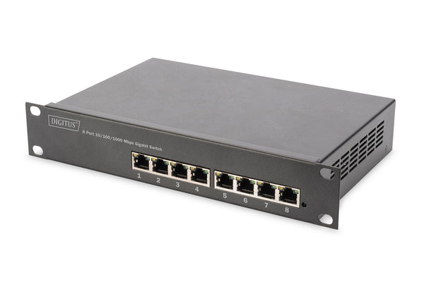 Digitus DN-95331 netværksswitch Administreret L2+ Gigabit Ethernet (10/100/1000) Strøm over Ethernet (PoE) Sort