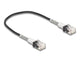 DeLOCK 80387 netværkskabel Sort Cat6a U/UTP (UTP)