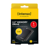 Intenso 6023690 ekstern harddisk 1 TB 5400 rpm 2.5" Micro-USB B 3.2 Gen 1 (3.1 Gen 1) Sort