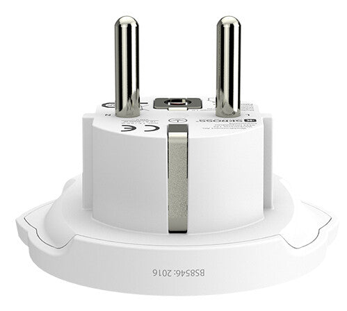 Skross 1.500211C-E strømstik adapter Universel Hvid