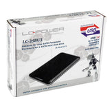 LC-Power LC-25BU3 drevkabinet Sort 2.5"