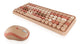 KeySonic KSKM-5200M-RF (DE) tastatur Mus inkluderet Kontor RF trådløst QWERTZ Tysk Beige, Brun, Lyserød