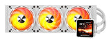 darkFlash EXPLORE DE360 Processor Alt-i-en væskekøler 12 cm Hvid 1 stk